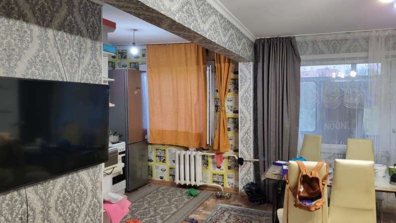 Екі бөлмелі пәтер 45,2 ш.м.