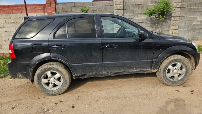 KIA Sorento 2007, қара, VIN: KNAJC525875776010