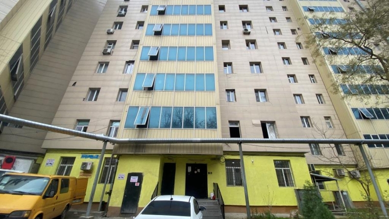 Үш бөлмелі пәтер жалпы ауданы 69,70 ш.м