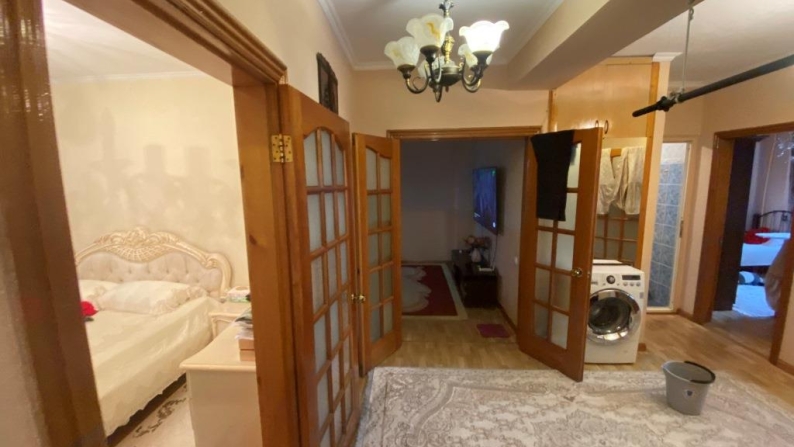 Үш бөлмелі пәтер жалпы ауданы 69,70 ш.м