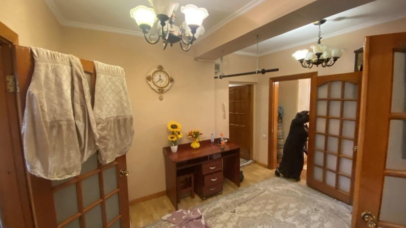 Үш бөлмелі пәтер жалпы ауданы 69,70 ш.м