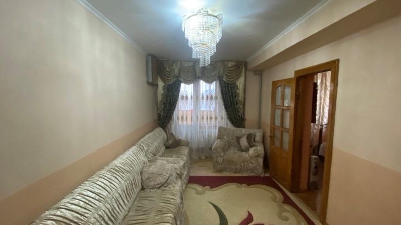 Үш бөлмелі пәтер жалпы ауданы 69,70 ш.м