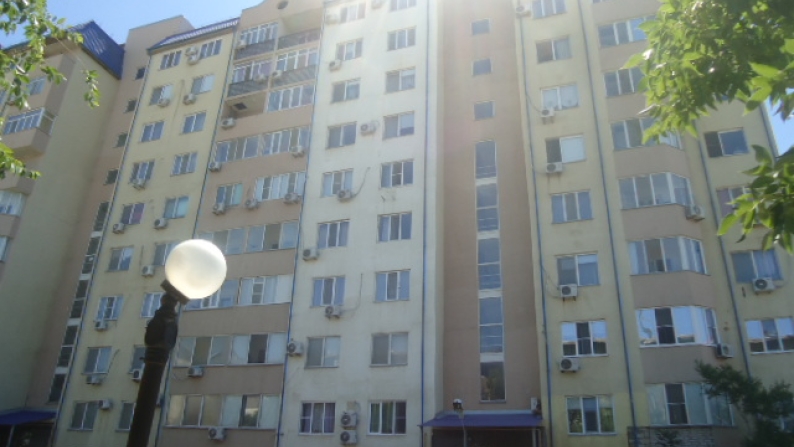 Кең екі бөлмелі пәтер 111,90 шаршы метр.