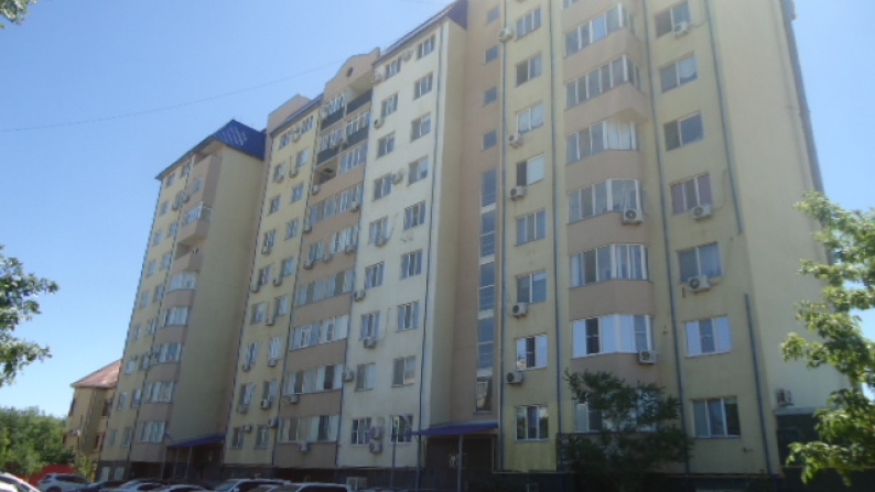 Кең екі бөлмелі пәтер 111,90 шаршы метр.