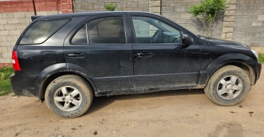 KIA Sorento 2007, қара, VIN: KNAJC525875776010