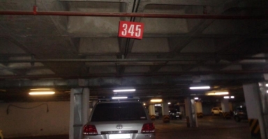 Астанада №345 автотұрағы, 12,7 ш.м