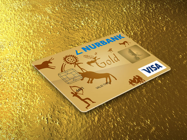 Новый дизайн Visa Gold доступен для клиентов Нурбанка